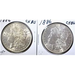 2-1886 CH BU MORGAN DOLLARS