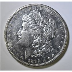 1892-S MORGAN DOLLAR AU