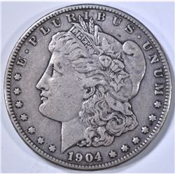 1904-S MORGAN DOLLAR XF