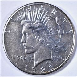 1928 PEACE DOLLAR AU