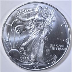 BU 1996 AMERICAN SILVER EAGLE BETTER DATE