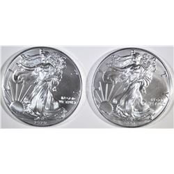 2-2020 BU AMERICAN SILVER EAGLES