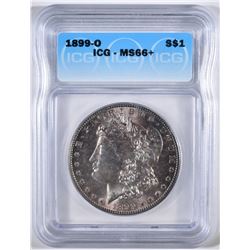 1899-O MORGAN DOLLAR ICG MS-66+