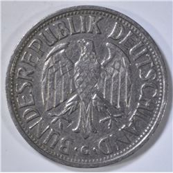 1955-G 1 DEUTSCHE MARK  SCARCE COIN