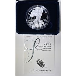 2018 PROOF SILVER EAGLE OGP