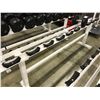Image 2 : LOT OF MISC. DUMBELLS AND 10 SLOT WEIGHT RACK