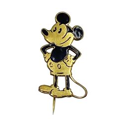 Mickey Mouse Enamel Pin by Charles Horner.