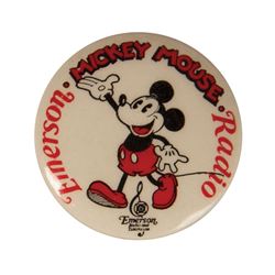 Emerson Mickey Mouse Radio Pin.