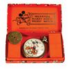 Image 1 : Mickey Mouse "Bearded Mickey" Ingersoll Pocket Watch.