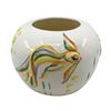 Image 1 : Fantasia Vernon Kilns Ceramic Fishbowl Style Vase.