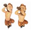 Image 1 : Pair of Fantasia Faun Department Store Display Figures.