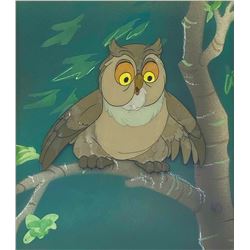 Original Friend Owl Bambi Production Cel.