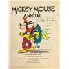 Image 3 : Walt Disney Signed Mickey Mouse Annual.