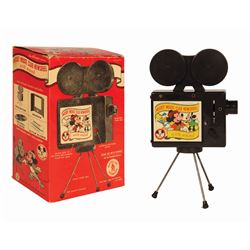 Mickey Mouse Club Newsreel Toy Slide Projector.