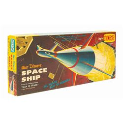 Walt Disney’s Space Ship Model Rocket Kit.