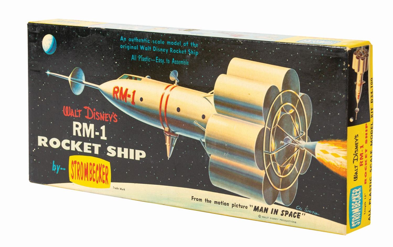 Walt Disney’s RM-1 Rocket Ship Model Kit.
