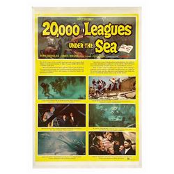 20,000 Leagues Under the Sea One Sheet Poster.