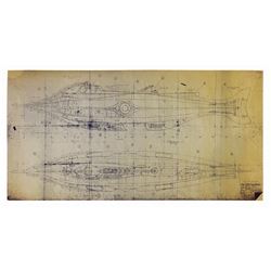 20,000 Leagues Under the Sea Nautilus Blueprint.