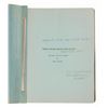 Image 2 : 20,000 Leagues Under the Sea Final Shooting Script.