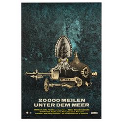 20,000 Leagues Under the Sea East German Poster.