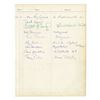 Image 1 : Walt Disney Signed Guest Book with Disneyland Address.