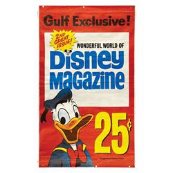 Wonderful World of Disney Magazine Advertising Banner.