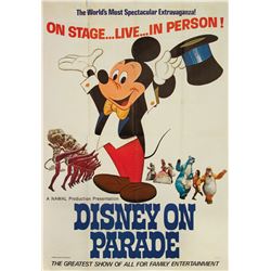 Disney on Parade Advertising Poster.