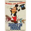 Image 1 : Disney on Parade Advertising Poster.