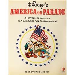 "Disney's America on Parade" Commemorative Book.