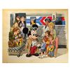 Image 1 : Mickey Mouse's 50th Birthday Original Painting.