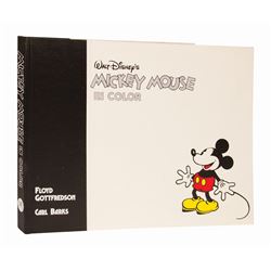 Walt Disney's Mickey Mouse in Color Signed Book.