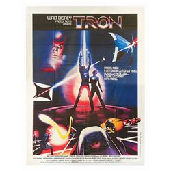 Tron French One Panel Poster.