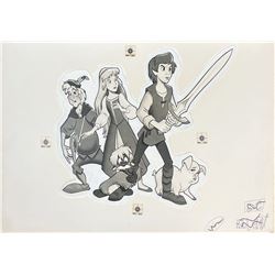 The Black Cauldron Retouched Promotional Artwork.