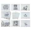 Image 1 : Group of (19) Donald Duck Halloween Special Drawings.