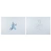 Image 1 : Pair of Mulan Production Drawings.
