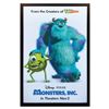 Image 1 : Monsters, Inc. One Sheet Poster.