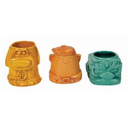 Pixar's Up Stackable Tiki Mugs.