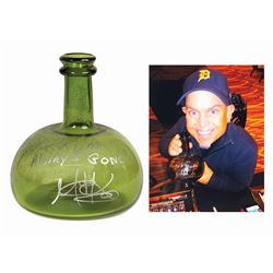 Signed Martin Klebba Pirates Rum Bottle.