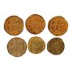 Image 1 : Collection of (6) Pirates of the Caribbean Coin Props.