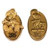 Image 1 : Pair of Disneyland Cast Member Anniversary Pins.