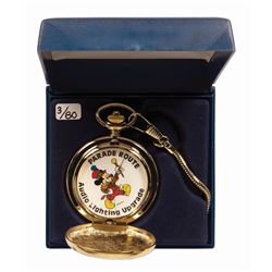 Audio & Lighting Cast Member Mickey Pocket Watch.