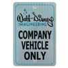 Image 1 : Walt Disney Imagineering Company Vehicle Only Sign.