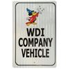 Image 1 : Walt Disney Imagineering Company Vehicle Parking Sign.