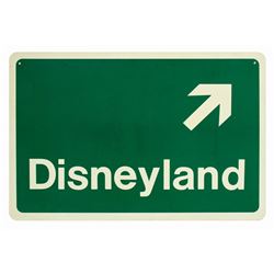 Disneyland Directional Sign.