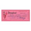 Image 1 : Walt Disney Signed Complimentary Disneyland Passport.