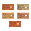Image 1 : Set of (5) Disneyland Attraction Admission Tickets.