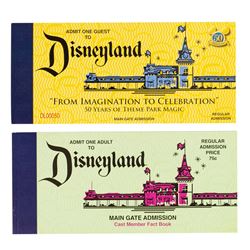 Pair of 50th Anniversary Park History "Ticket" Books.