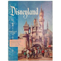 A Complete Guide to Disneyland  1956 Guidebook.