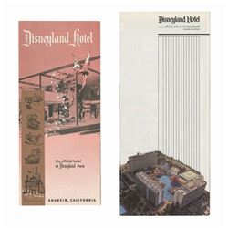 Pair of Disneyland Hotel Brochures.