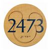 Image 1 : Disneyland Hotel Room Number Plaque.